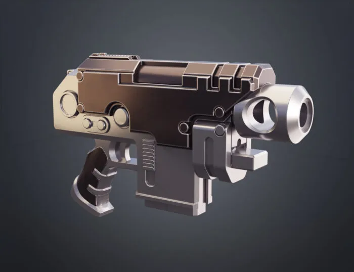 Bolt pistol — 3D printable STL model