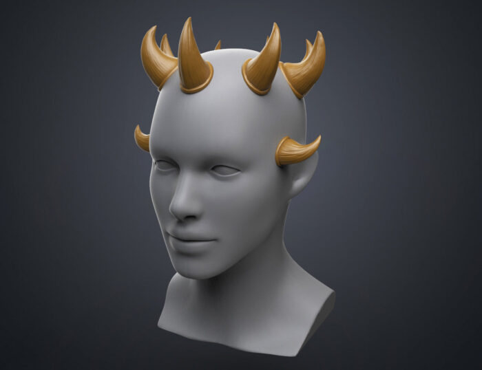 Darth Maul horns - Clone Wars — 3D printable STL model