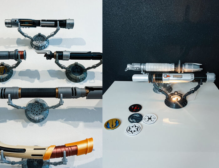 Star Wars Lightsaber Holder — 3D printable STL model