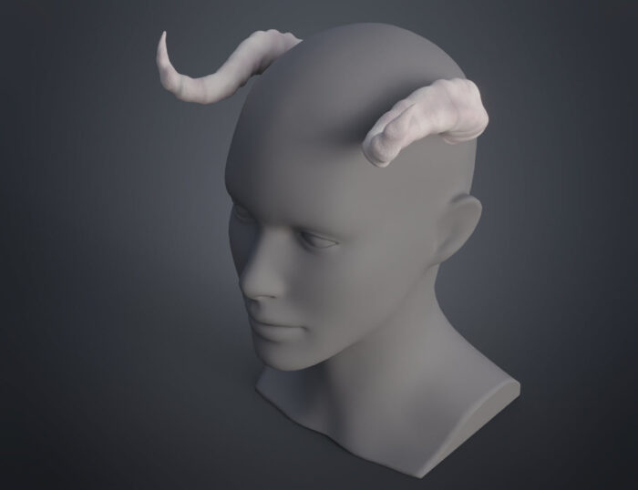 Eyjafjalla Horns - Arknights — 3D printable STL model
