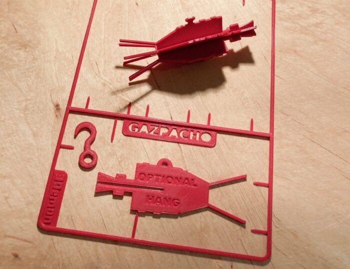 Red Dwarf Kit Card — 3D printable STL model