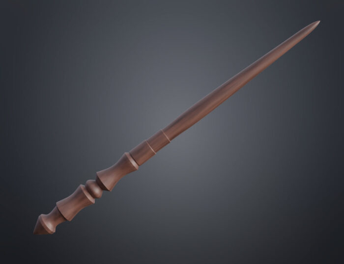 Angelina Weasley Wand — 3D printable STL model
