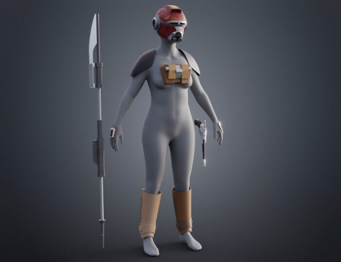 Ketsu Onyo Cosplay Set - Star Wars Rebels — 3D printable STL model