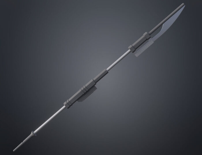 Ketsu Onyo Spear — 3D printable STL model