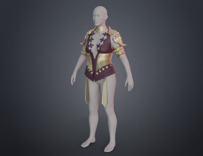 Lilith's armor - Diablo IV — 3D printable STL model