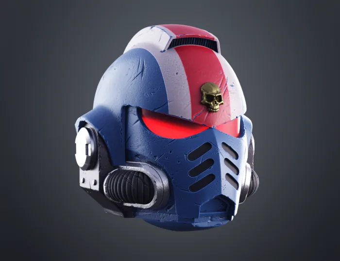 Space Marine Helmet — 3D printable STL model