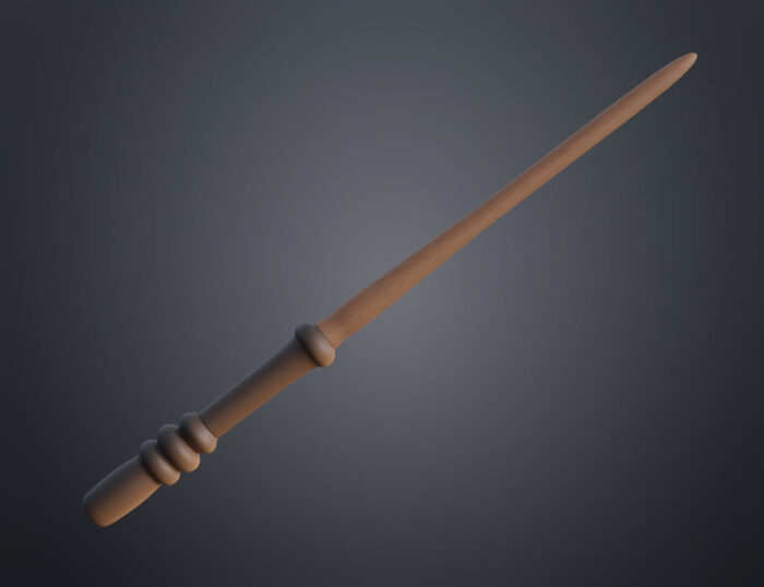 Susan Bones Wand — 3D printable STL model