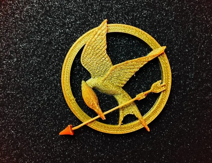 Mockingjay Pin - Hunger Games — 3D printable STL model