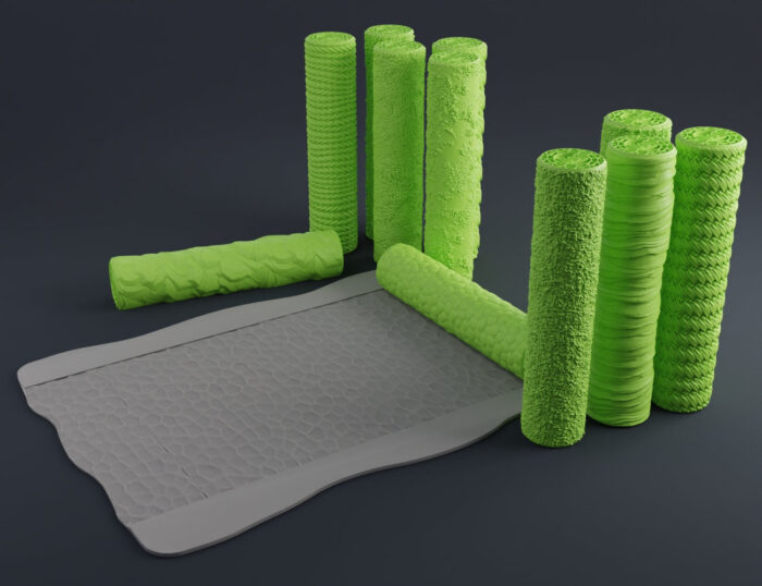 DnD Terrain Rollers – Materials — 3D printable STL model