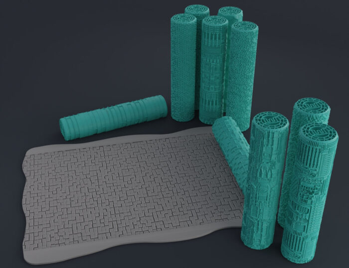 DnD Terrain Rollers – Scifi — 3D printable STL model