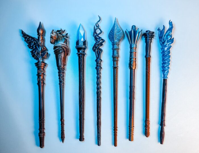 Beauxbatons Academy of Magic wands — 3D printable STL model