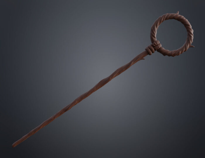 Marcille Staff - Delicious in Dungeon — 3D printable STL model