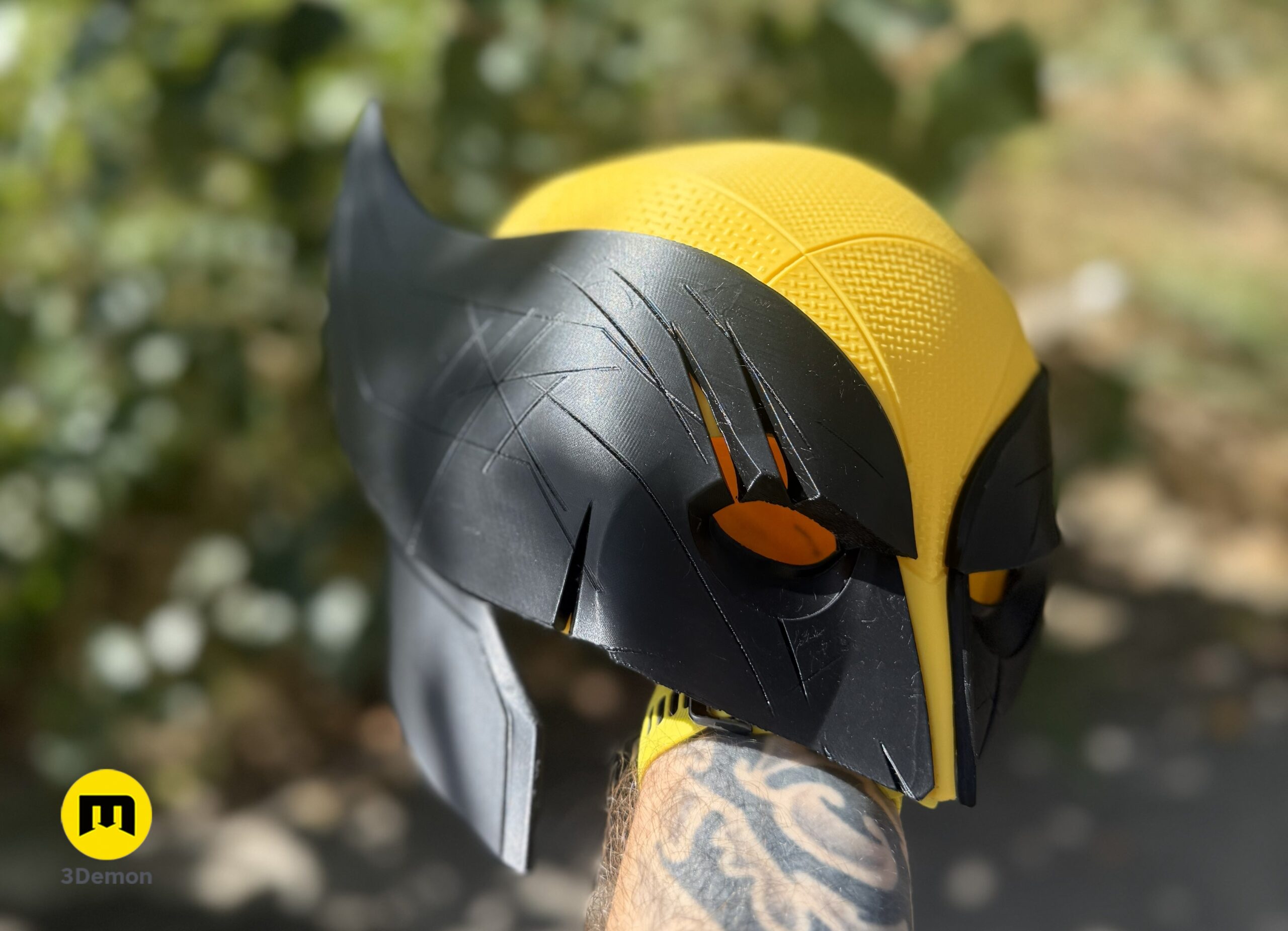 Wolverine Helmet X-men STL | 3D Printable Helmet | 3Demon Wolverine Helmet X-men STL | 3D Printable Helmet | 3Demon