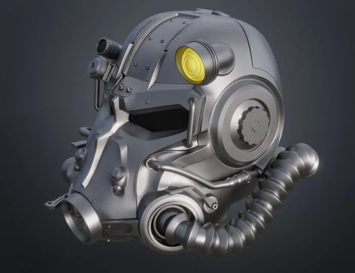 Fallout T60 Helmet - live action series — 3D printable STL model