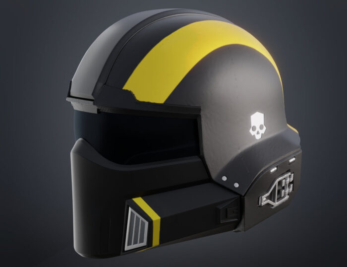 Helldivers 2 B-01 Tactical Helmet — 3D printable STL model