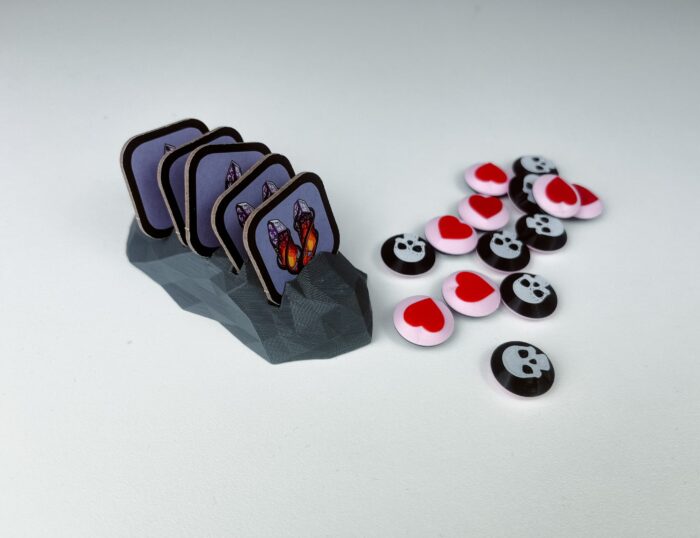 Karak II Life Tokens and Soul Stones holder — 3D printable STL model