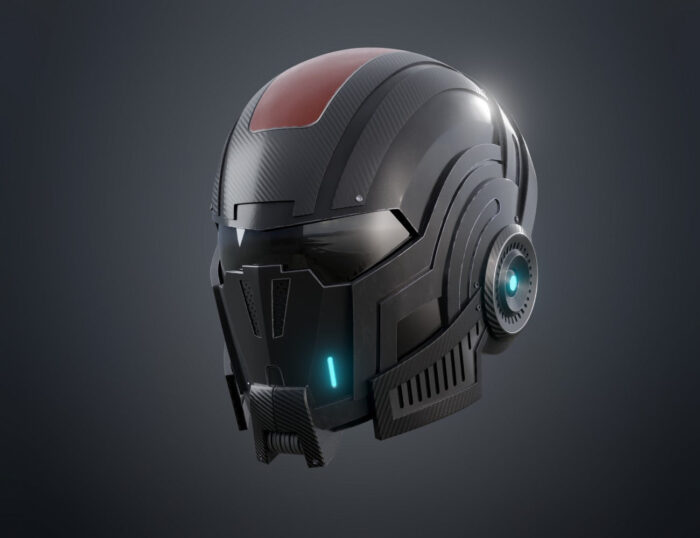 N7 Helmet - Mass Effect — 3D printable STL model