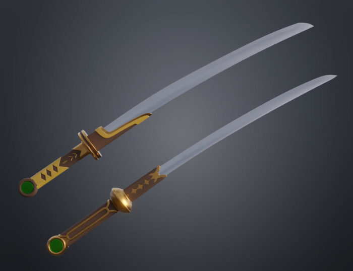 Raphtalia's Vassal Katana - The Rising of the Shield Hero — 3D printable STL model