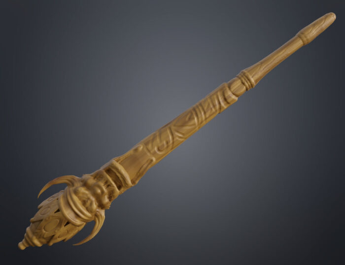Chiyo Kogawa wand — 3D printable STL model