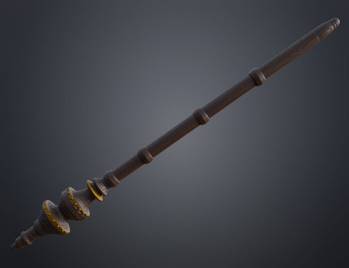 Ryotaro Tanaka wand — 3D printable STL model