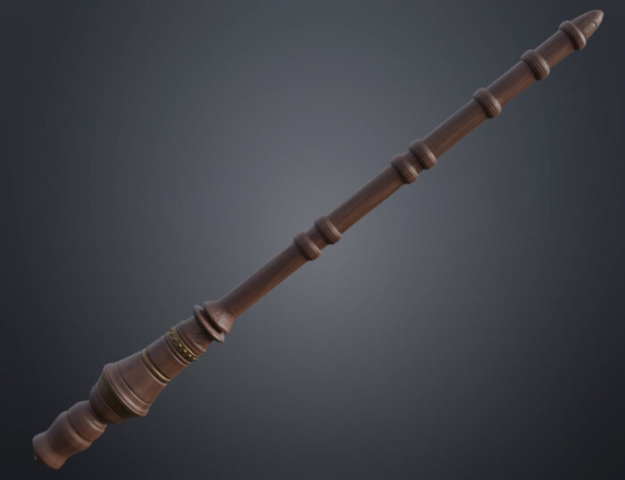 Tamotsu Iwamoto wand — 3D printable STL model