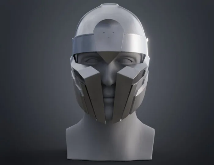 Arcane Noxian Soldier Mask — 3D printable STL model