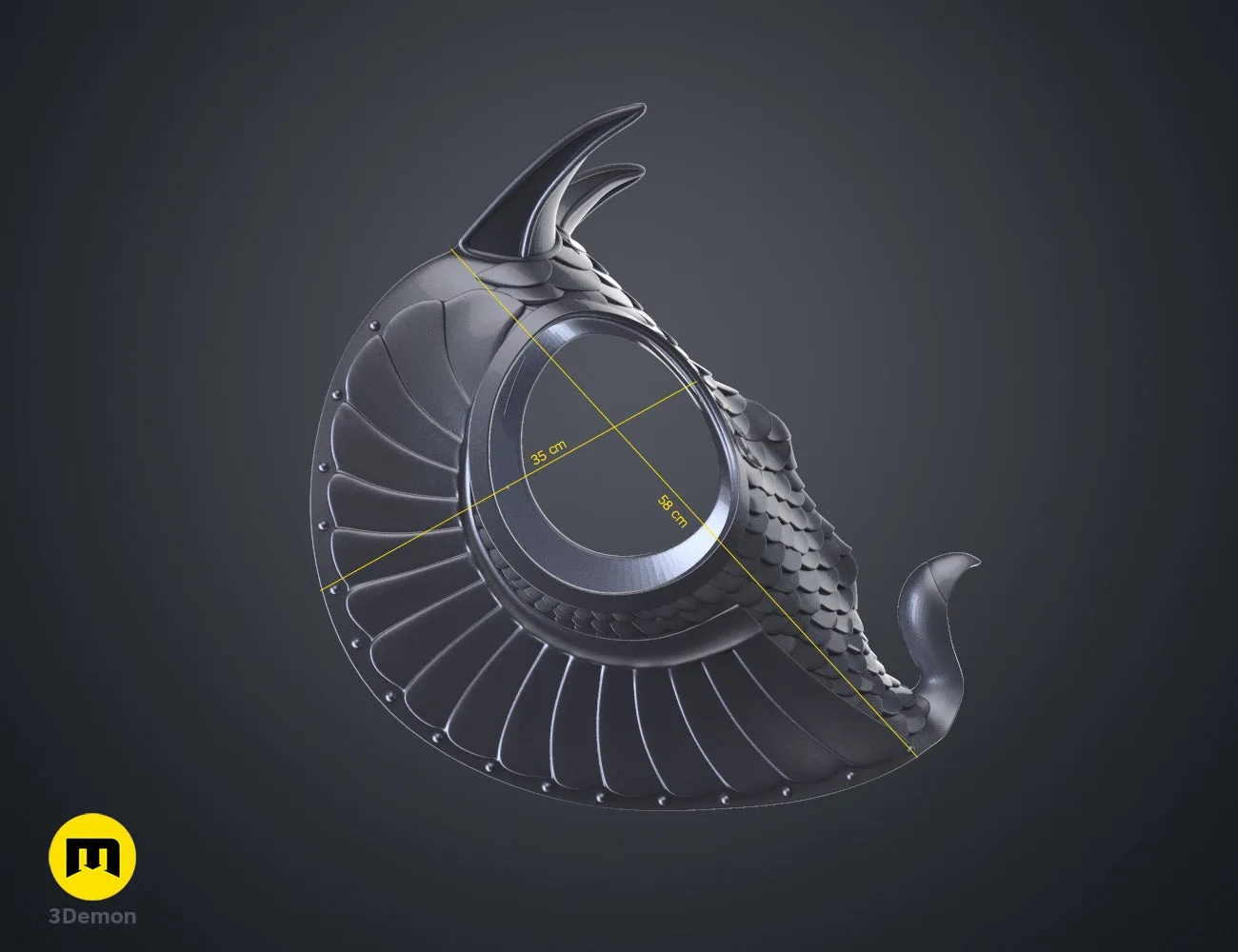 Horse Head Dragon Armor - Rings of Power - Image 3