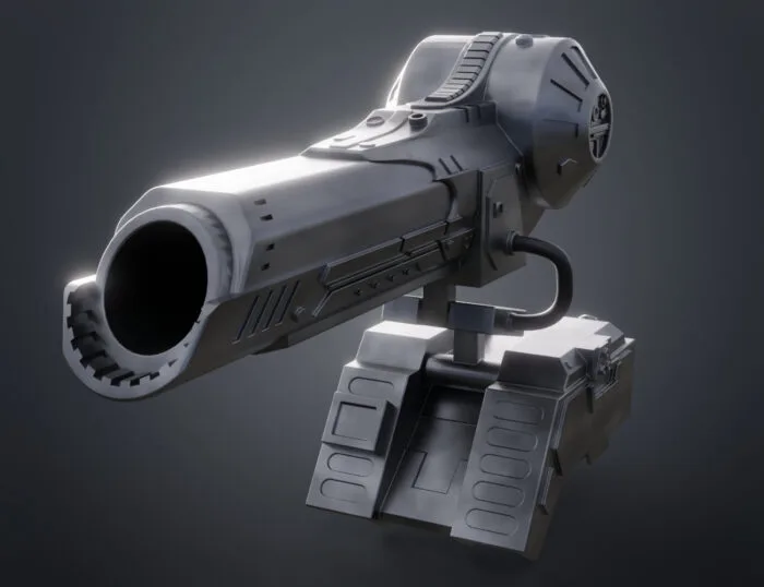 Jungle Hunter Predator Plasmacaster — 3D printable STL model