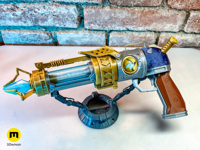 Jinx Arcane season 2 Pistol – 3Demon - 3D print models download