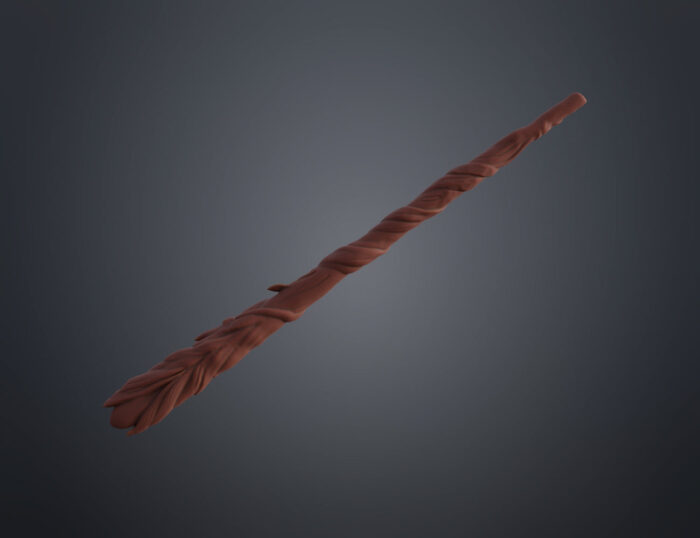 Oliver Lane wand — 3D printable STL model