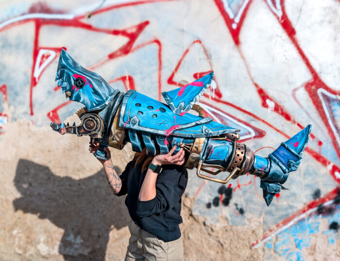 Arcane - Jinx Fishbones rocket launcher — 3D printable STL model