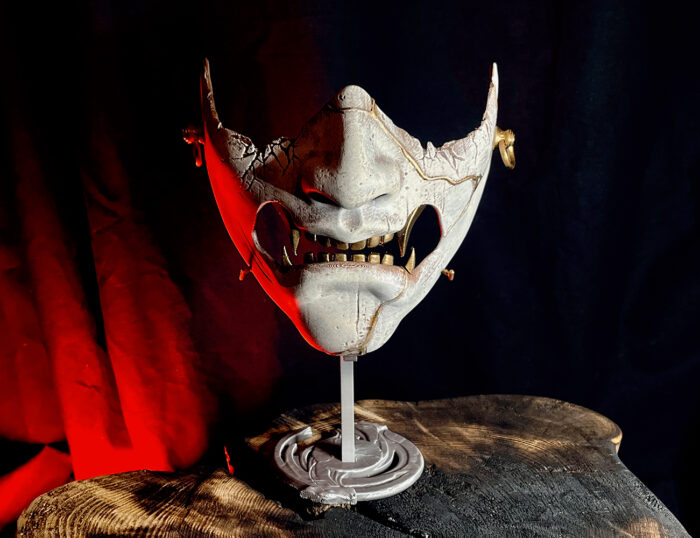 Ghost of Yotei Samurai Mask — 3D printable STL model
