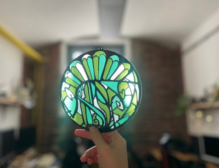 Arcane Silco's Window Stained Glass — 3D printable STL model