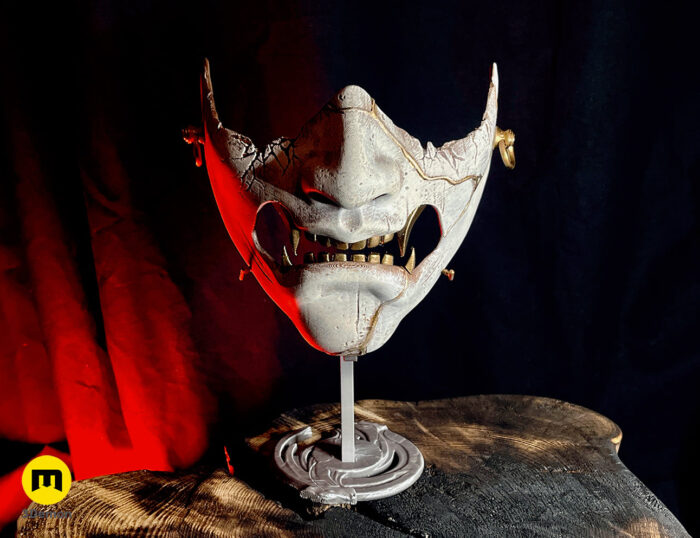 Ghost of Yotei Samurai Mask — 3D printable STL model