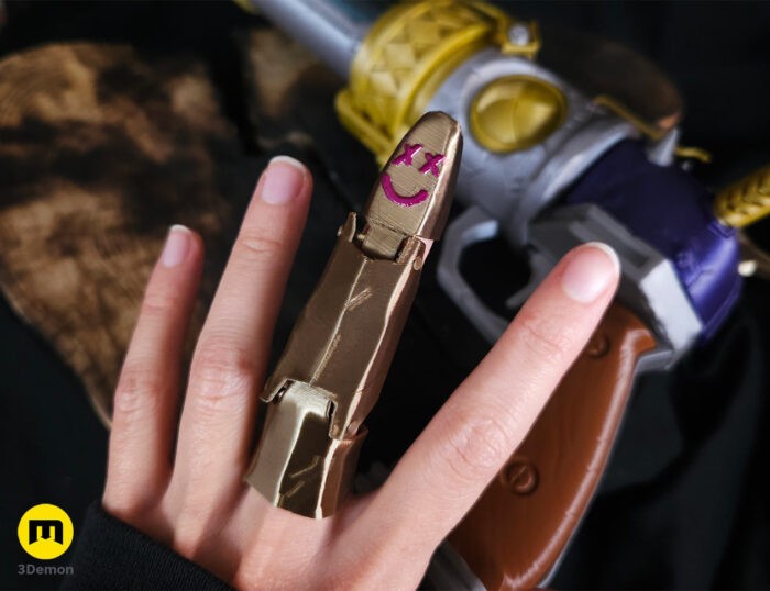 Jinx finger from Arcane — 3D printable STL model