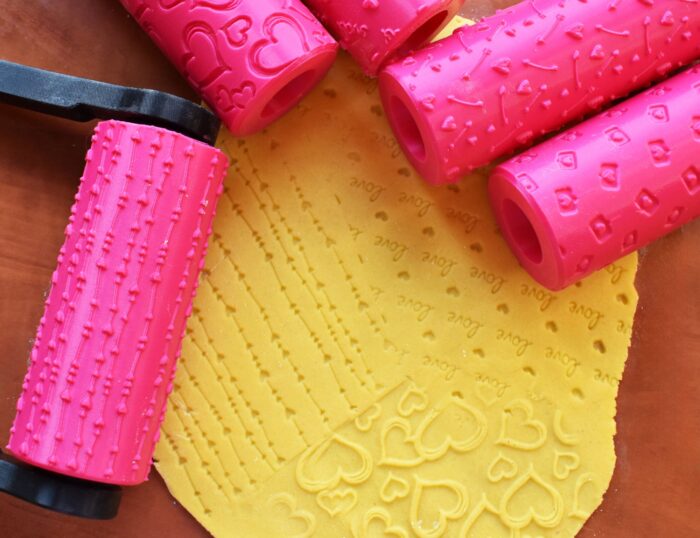Texture Rollers - Valentine’s Day — 3D printable STL model