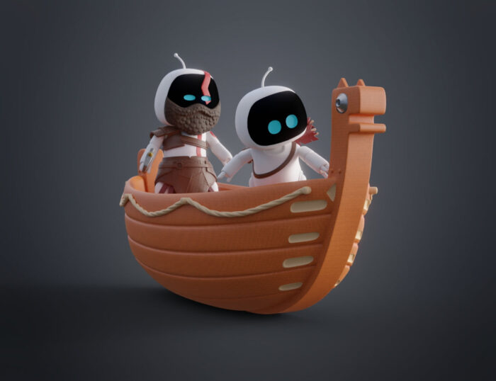 Astro Bot - God of War — 3D printable STL model
