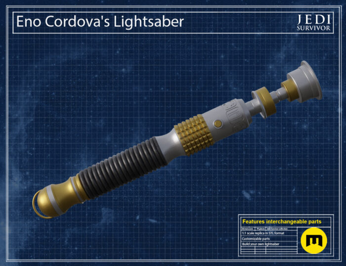 Eno Cordova Lightsaber - Jedi Survivor