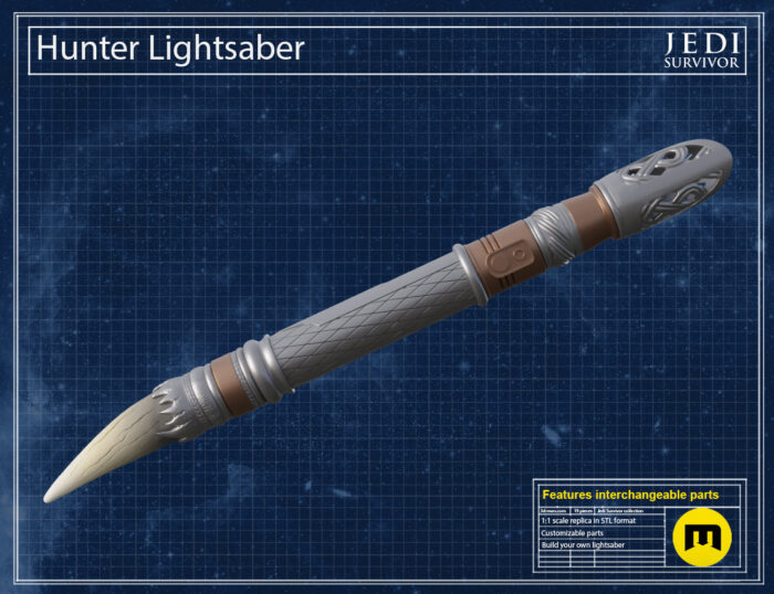 Hunter Lightsaber - Jedi Survivor