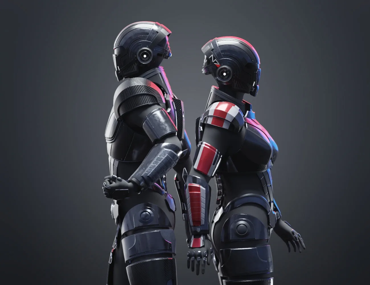 Mass Effect Commander Shepard Cosplay STL | 3D Print | 3Demon
