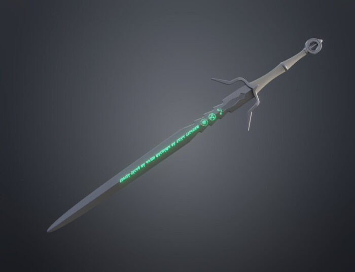 Ciri Silver Sword - The Witcher 4 — 3D printable STL model