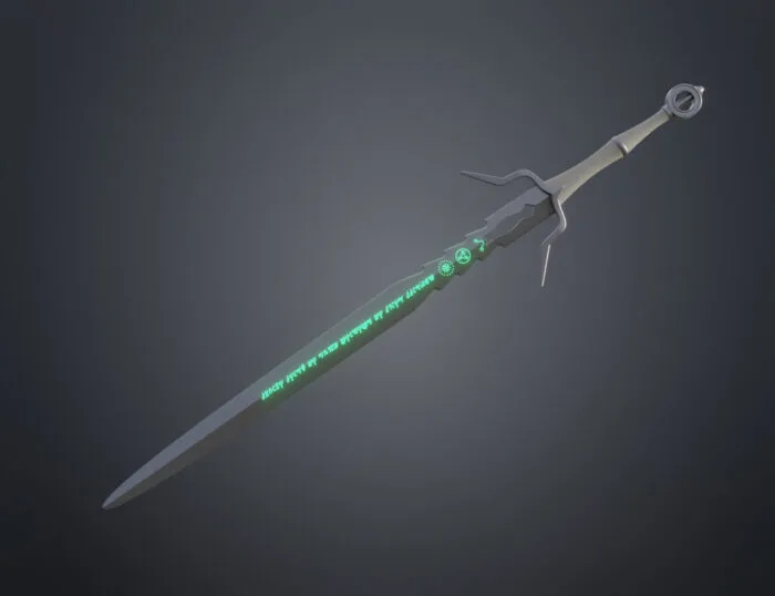 Ciri Silver Sword - The Witcher 4 — 3D printable STL model