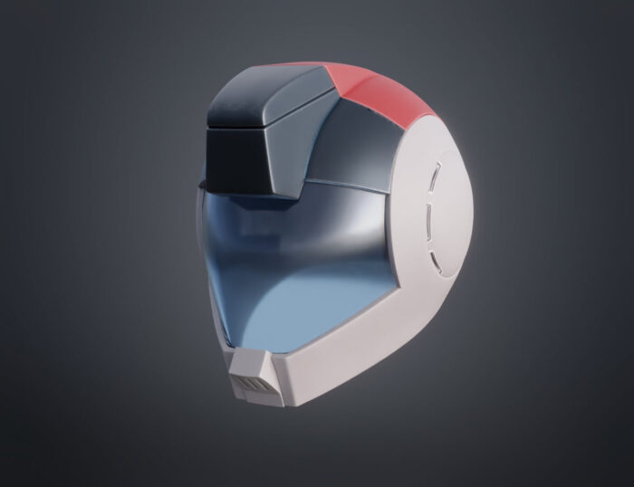 Gundam pilot Aina Helmet — 3D printable STL model