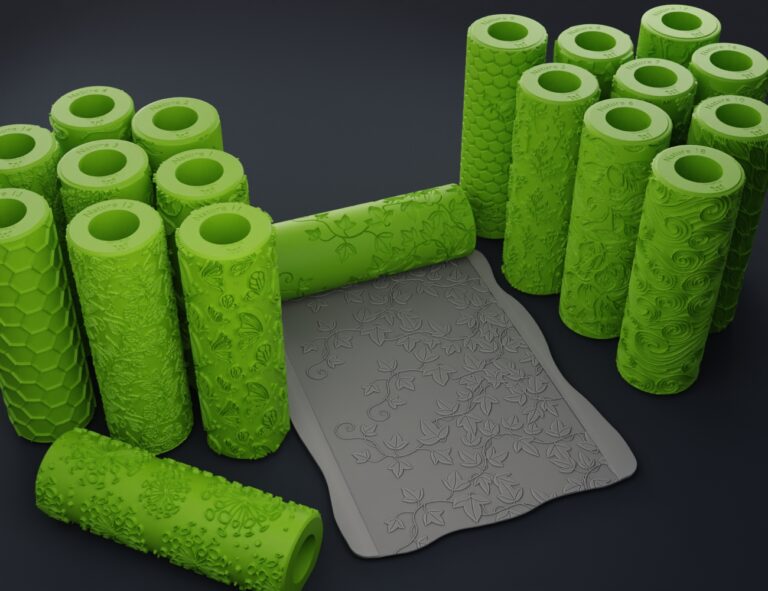 Texture Rollers - Nature — 3D printable STL model