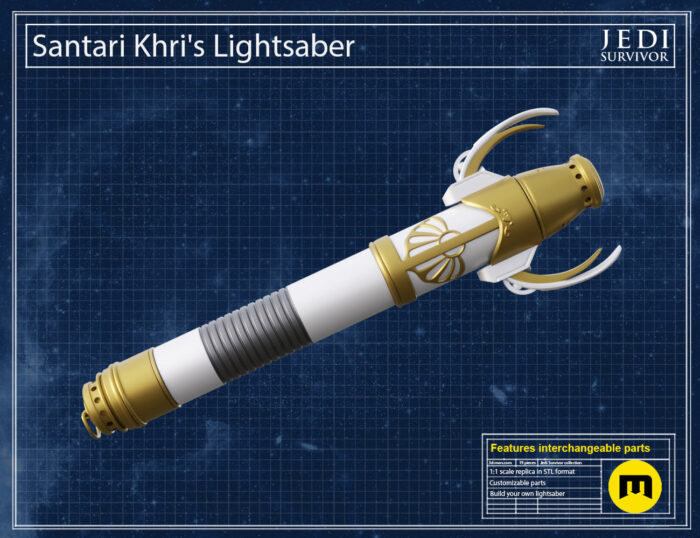 Santari Khri Lightsaber - Jedi Survivor