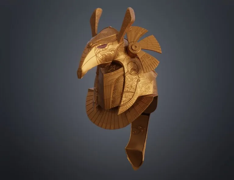 Seth Guard Helmet — 3D printable STL model