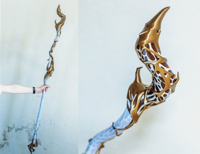 Viktor's Hex Staff - Arcane Act 2 — 3D printable STL model