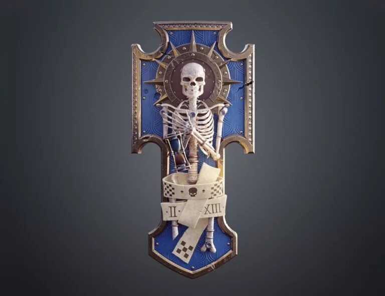 Skeleton Storm Shield — 3D printable STL model