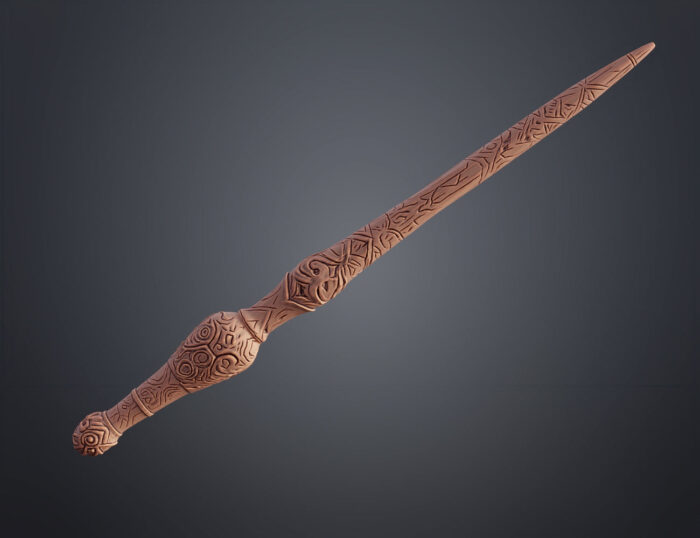 Rafael Santos wand — 3D printable STL model