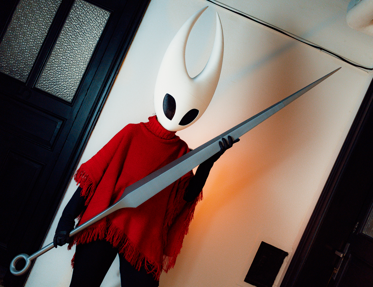 Photo cover Hornet Helmet from Hollow Knight Silksong STL mask 3D print 3Demon